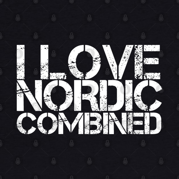 Ski Team Nordic Combined Winter Combiner Combination by dr3shirts